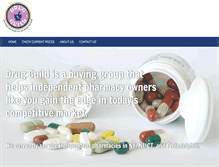 Tablet Screenshot of drugguild.net